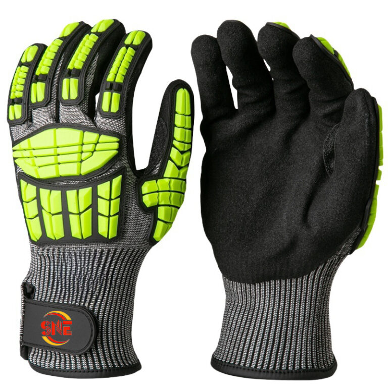 Fábrica de luvas de trabalho OEM: Luvas resistentes a cortes para construção em 2025