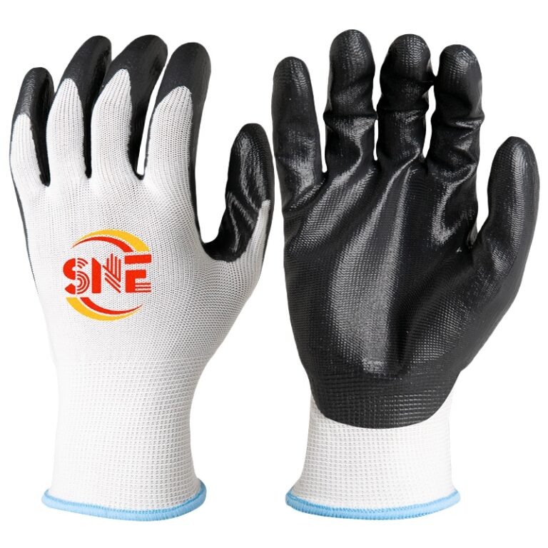 Sandy Nitrile Coated Gloves: Superior Grip for Workers